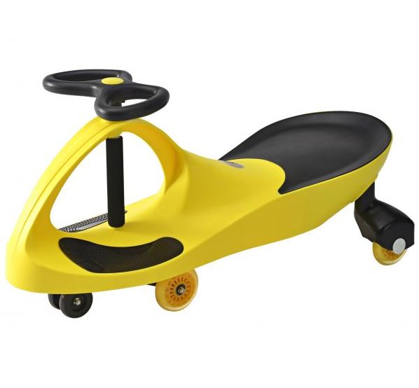 BoboCar gumikerékkel - sárga